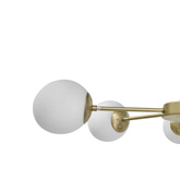 Lampa sufitowa mosiądz/biała 4xG9 MATI 34-01566