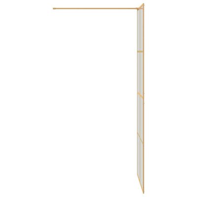 Ściana prysznicowa typu walk-in złoty 80 x 195 cm