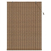 Roleta brązowy 130 x 220 cm Bambus