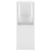 Szafka na książki, biała, 100x24x63 cm, materiał drewnopochodny