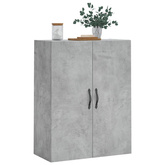 vidaXL Szafka wisząca, szarość betonu, 69,5x34x90 cm wariant 8