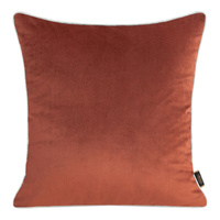 Poszewka Velvet ruda 45x45