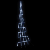 Ledowa Choinka Bożonarodzeniowa z Kolcami do Ziemi 511 cm Metal