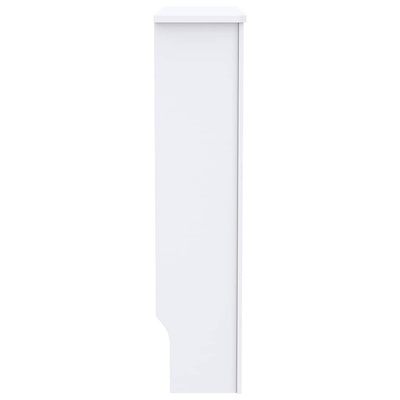 Osłona na kaloryfer, MDF, biała, 78 cm
