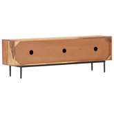 vidaXL Szafka pod TV, 140x30x45 cm, lite drewno sheesham