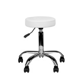 Taboret kosmetyczny AM-310 biały 129898