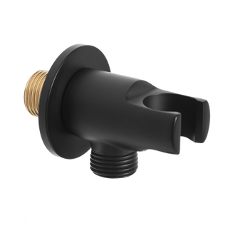 Przyłącze z uchwytem na słuchawkę okrągłe, czarne SC-P1-040-P Invena