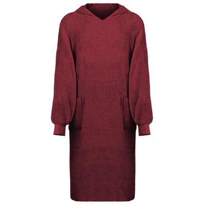Bluza-koc KINN Czerwony XL bawełna