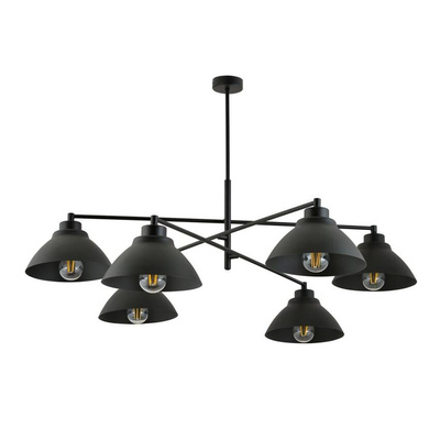 Żyrandol MAVERICK 6 BLACK