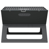 Grill na świeżym powietrzu Czarny 46 x 31 x 31 cm Stal