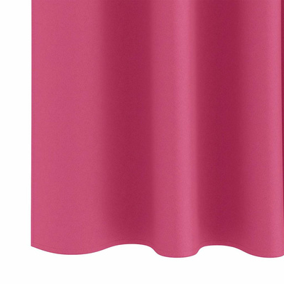 Firany blackout z kółkami 2 pcs Jasnoróżowy 175 x 140 cm