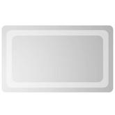 vidaXL Lustro łazienkowe z LED, 50x30 cm model standard