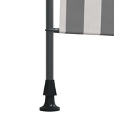 Zewnętrzna Roleta Rolkowa Antracytowy i biały 100 x 270 cm