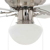 Wentylator sufitowy z lampą ? 82 cm Biały