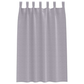 Firany blackout z kółkami 2 pcs Metaliczny Szary 175 x 140 cm