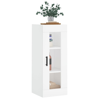 vidaXL Szafka wisząca, biała, 34,5x34x90 cm model standard