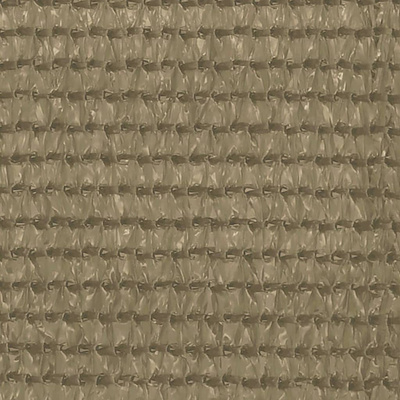 Parawan balkonowy, kolor taupe, 75x500 cm, HDPE