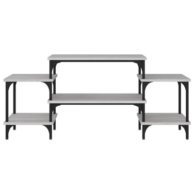vidaXL Szafka pod TV, szary dąb sonoma, 117x35x52 cm