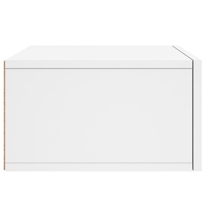 vidaXL Wiszące szafki nocne, 2 szt., białe, 35x35x20 cm model standard