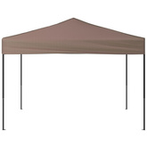 Składany namiot imprezowy, taupe, 3x3 m
