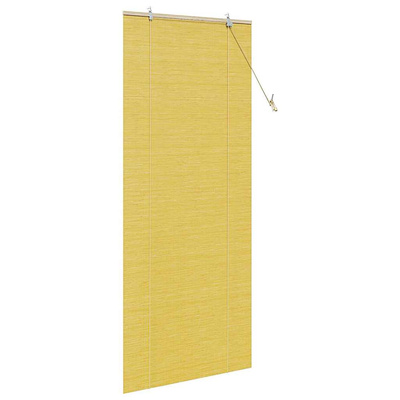 Roleta żółty 90 x 220 cm Bambus