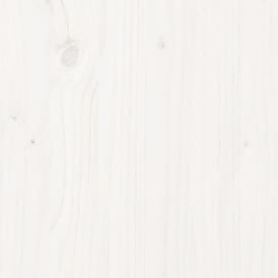 vidaXL Legowisko dla psa, białe, 105,5x75,5x28 cm, drewno sosnowe