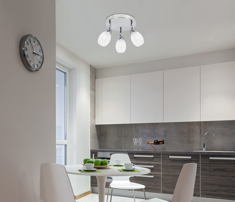 Lampa sufitowa Rico oprawa LED 3-punktowa do salonu metalowa