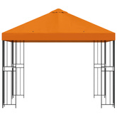 Altana 3 x 3 m pomarańczowy Poliester i Stal 190 gsm