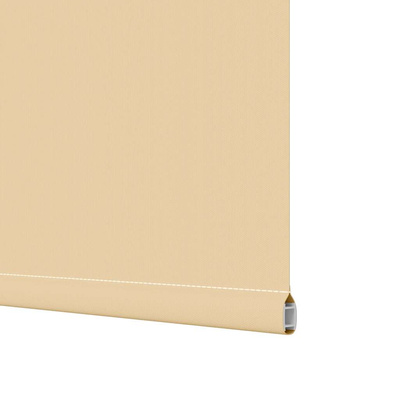Roleta zaciemniająca beżowa 70x130 cm Szerokość tkaniny 65,7 cm