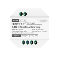 MiBoxer PUSH1 dopuszkowy moduł ściemniający PUSH 2.4 GHz RGB+CCT milight