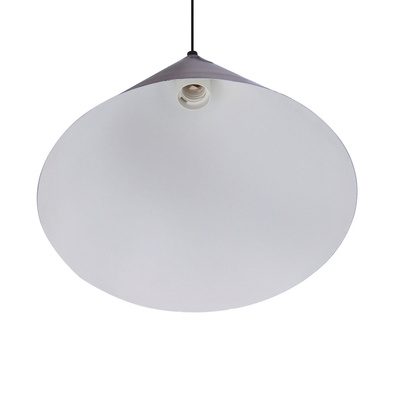 Dunca Lampa Wisząca 32 Czarny 1X40 E27 Klosz Ciemny Orzechowy