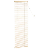 Żaluzja wenecka Jasnobrązowy ze wzorem 150 x 50 cm 25 mm PVC