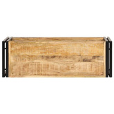 vidaXL Szafka pod TV, 90x30x40 cm, lite drewno mango model standard