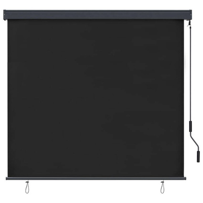 vidaXL Roleta zewnętrzna, 160x250 cm, antracytowa