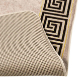 Chodnik dywanowy MARSA Czarny 50 x 350 cm Poliester i PVC