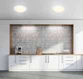 Plafon biały szklany sufitowy Malibu 13-84074