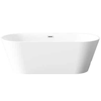 Wanna wolnostojąca 170 cm limnos z syfonem chrom AN-00-110-KPL Invena