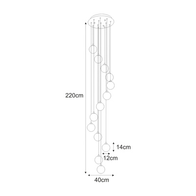Lampa wisząca KP-31 z serii GALAXY