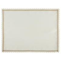 Lace kremowy 30x40