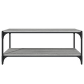 vidaXL Szafka pod TV, szary dąb sonoma, 100x33x41 cm