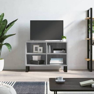 vidaXL Szafka pod TV, szary dąb sonoma, 69,5x30x50 cm