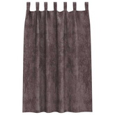 Zasłony z weluru z zasłonami 2 pcs Brązowy 175 x 140 cm Aksamit