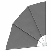Ekran Prywatności Balkonowej 140 x 140 cm Poliester jasnoszary