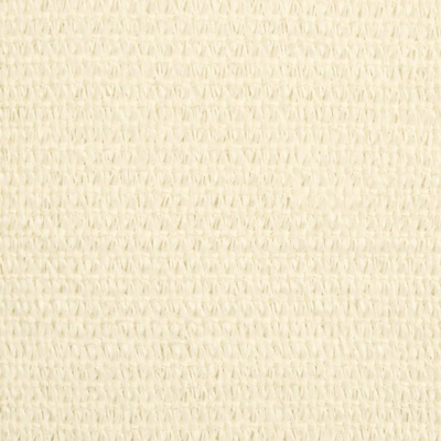 Żagiel przeciwsłoneczny, 160 g/m?, kremowy, 2x5 m, HDPE