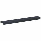 Parapet okienny Antracytowy z rysunkiem drewna PVC