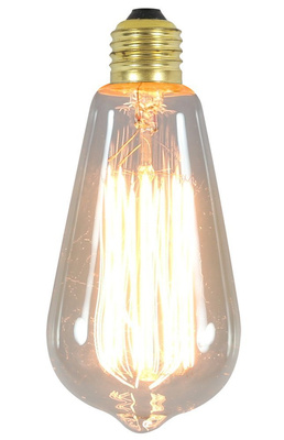 Żarówka dekoracyjna Edison E27 60W z przezroczystym szkłem