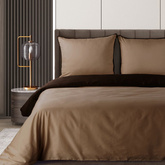 Pościel Lunara jasnobrązowa 160x200