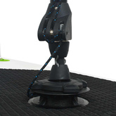 Nadmuchiwana deska SUP z żaglem i akcesoriami, zielono-biała