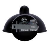 Lampa ścienna kinkiet 1X40W E14 czarny DURIO 21-53589