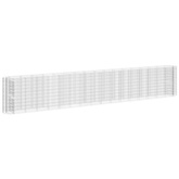 vidaXL Podwyższona donica gabionowa galwanizowane żelazo 610x50x100 cm